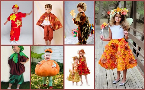 Как выбрать ребенку костюм на праздник Осени?